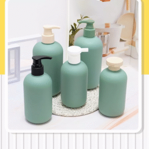 300ml-500ml HDPE bottles set multicolor