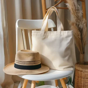 Cotton Bag with Cotton Webbing Handle