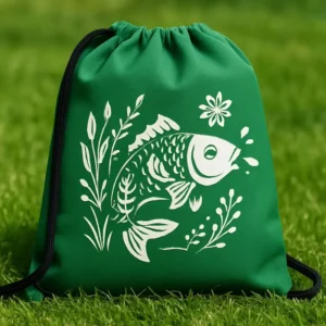 Drawstring tote bag