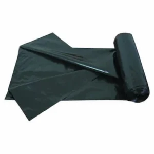 C fold roll garbage bags in compact roll packaging