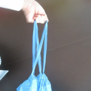 Drawstring roll trash bags – durable, leak-proof garbage bags with easy-tie handles for household and commercial use