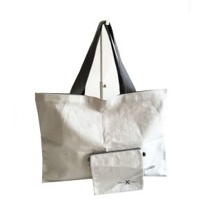 100% Natural Cotton bag with pouch