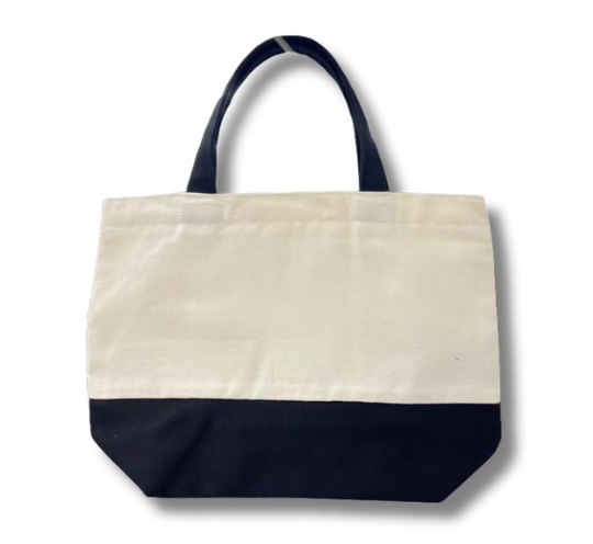 Customized bottom gusset cotton tote bags from Vietnam factory