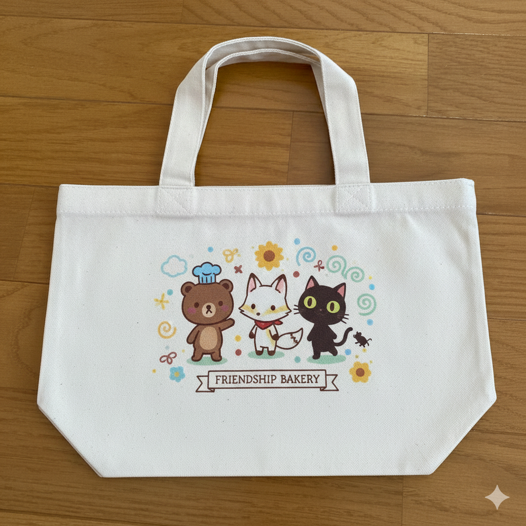 Customized bottom gusset cotton tote bags from Vietnam factory